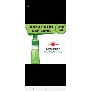 Minyak Kayu Putih CapLang 210ml Cap Lang 210 ml