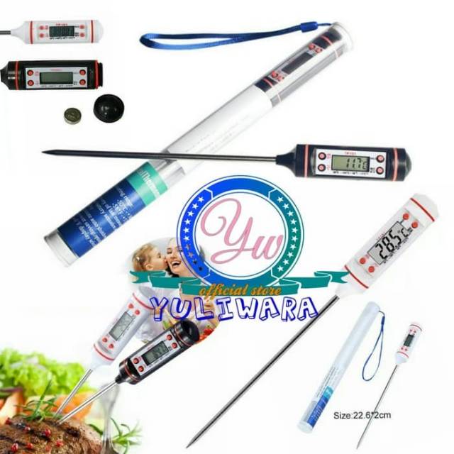 Termometer Digital Makanan Minuman Minyak Pengukur Suhu