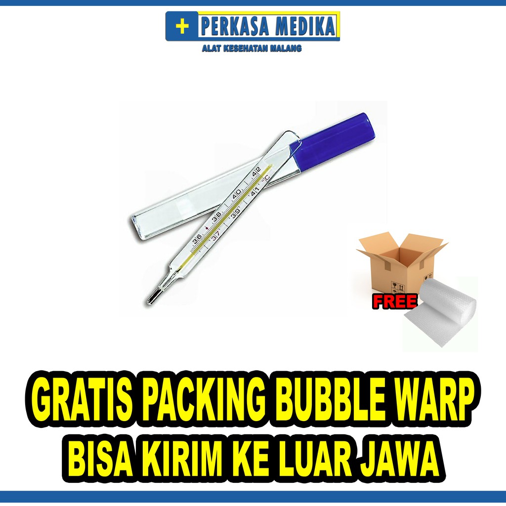 Termometer Raksa bukan thermometer digital pengukur suhu kesehatan anak Perkasa Medika Malang