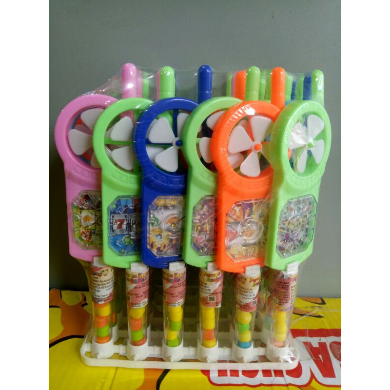 Permen Kipas Pinball HP isi 30 pcs (semua bisa dimainkan)