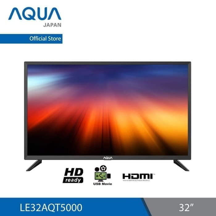TV AQUA LED TV 32 Inch 32AQT5000 HDMI USB MOVIE | Shopee Indonesia