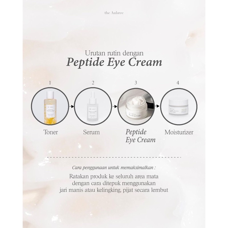 THE AUBREE Peptide Eye Cream 20gr