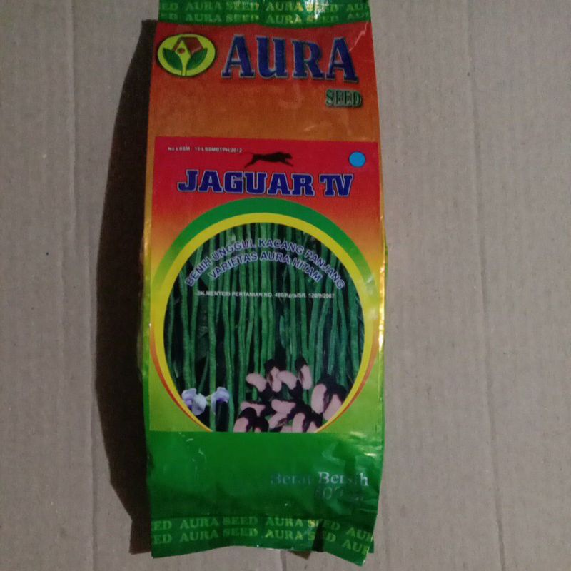 Benih Kacang Panjang JAGUAR TV 500 GR AURA SEED