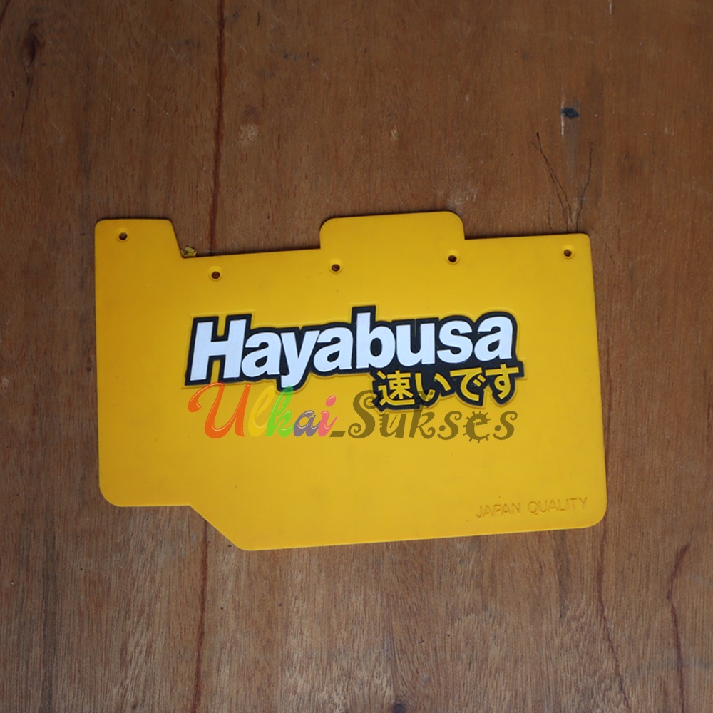 Mudflap Honda Beat Fi New Motif Hayabusa l Mud Flap Karet Penahan Lumpur Karpet Kolong Beat Fi New Variasi Aksesoris Motor Murah