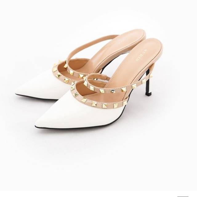 Sepatu Hak Surin Shoes Hyuna Sepatu Heels Wedding Kerja Kondangan Kantor Wanita korea Casual Modis