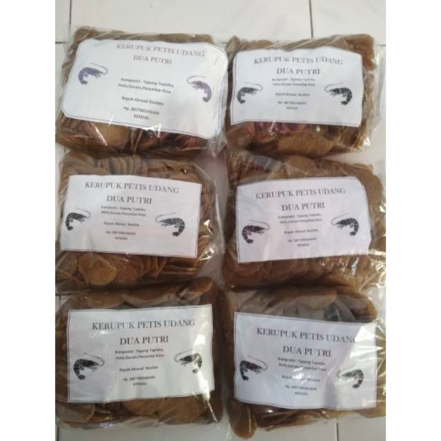 

Krupuk udang petis