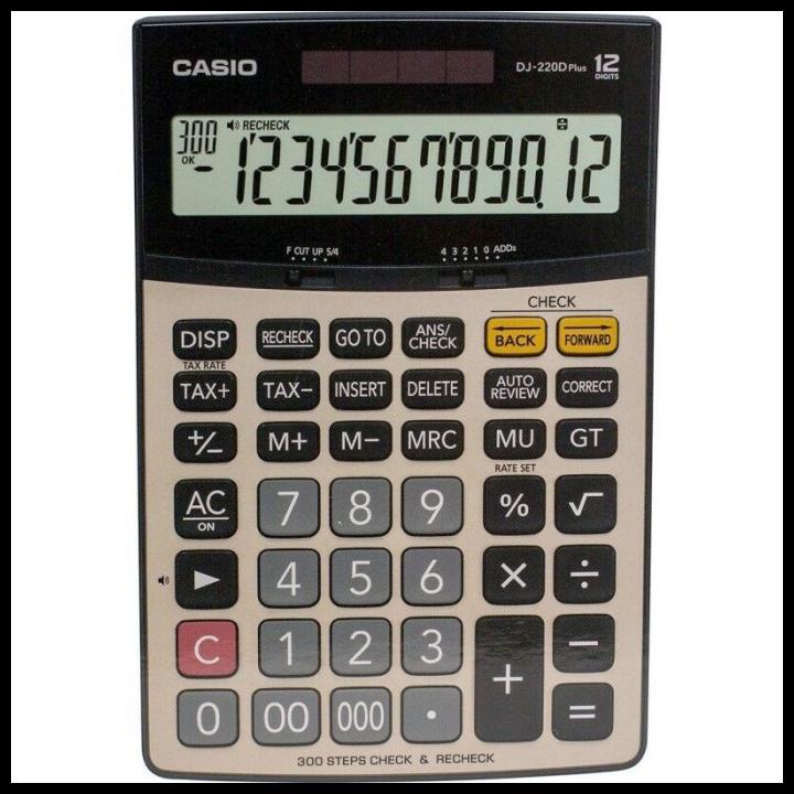 

Kalkulator Casio Dj-220D Plus Original