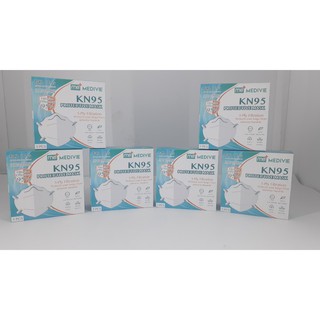 Masker KN95 Protective Mask 5-ply Merk Medivie 100%