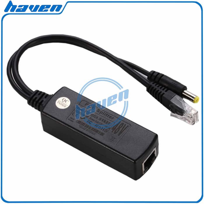 POE SPLITTER 48V to 12V,2A FOR IP CAMERA / POE SWITCH CCTV