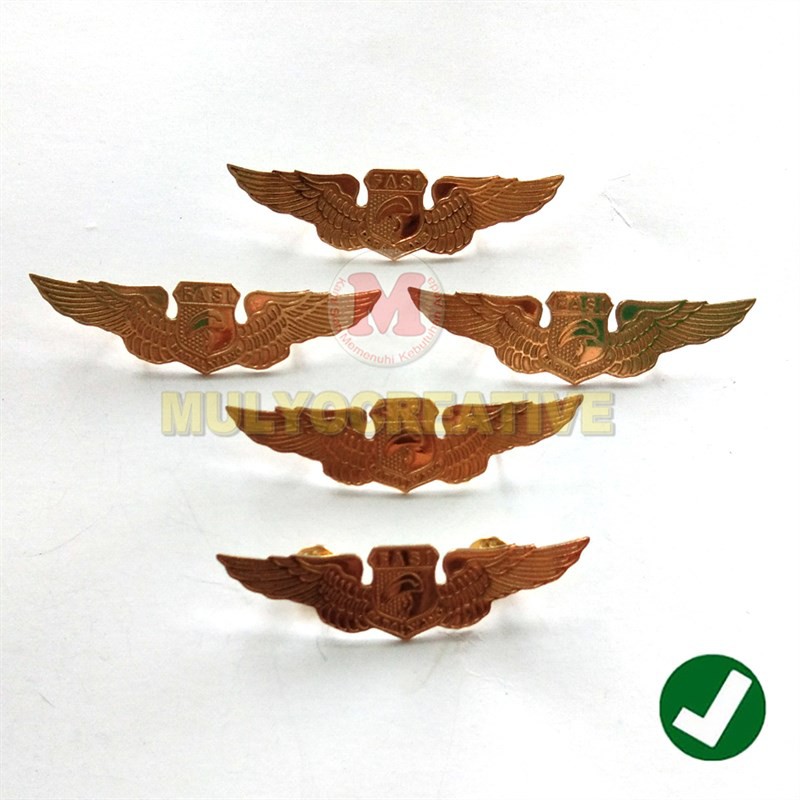 Lencana Wing Logo FASI - Lencana Paralayang