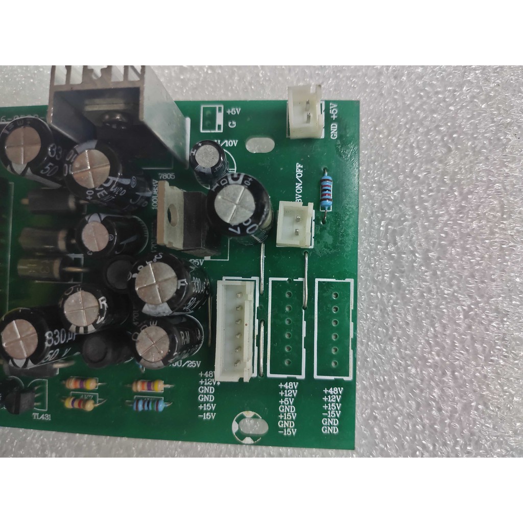 Papan Kontrol Mixer Lumipat power supply 5V 12V 15V 48V Kompatibel Dengan 4 6 8 12 Channel Nalalapat sa tunog ng Bailida Yamaha Universal