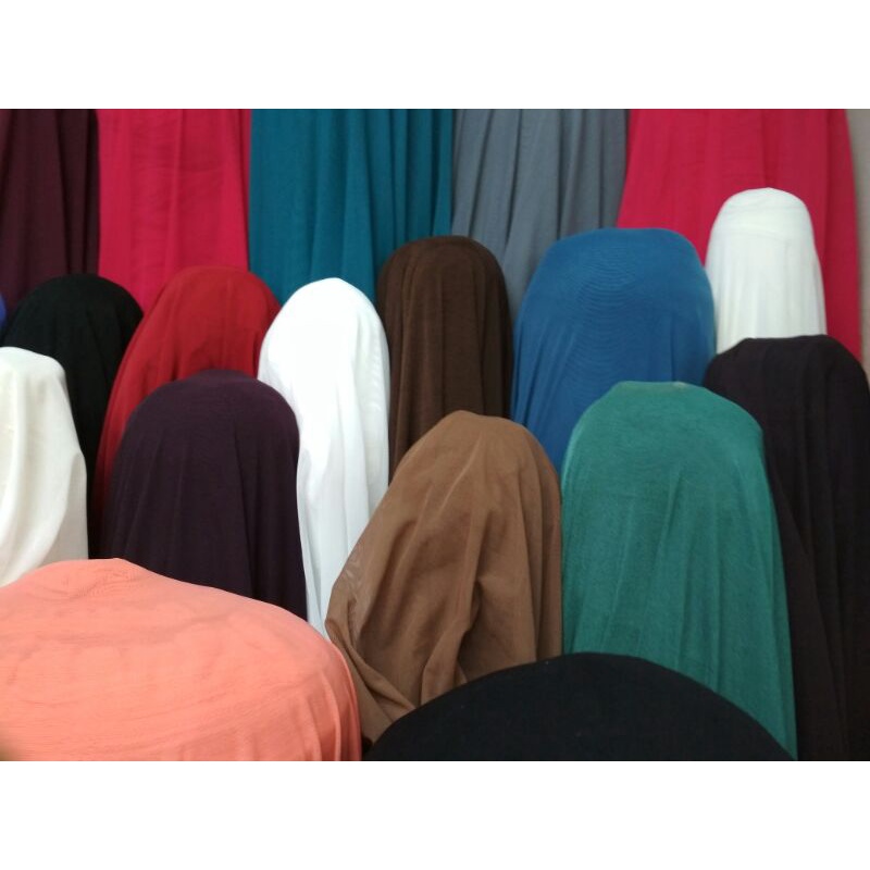 Kain tile stret // bahan TULLE spandex // bahan lejing // Kain korea mesh