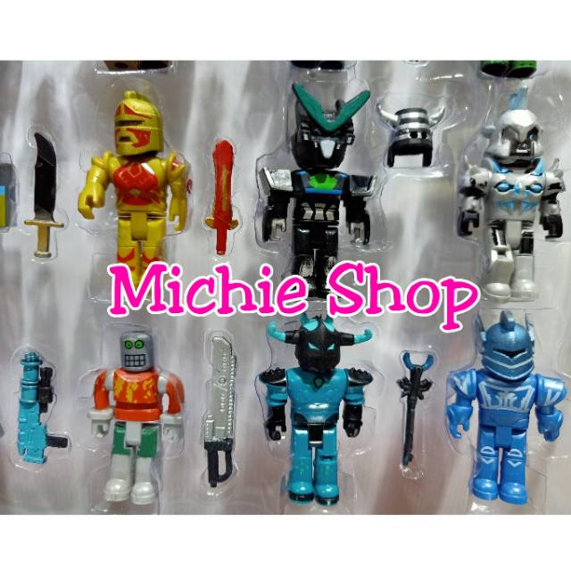 Figure Roblox Set A B Sedang Shopee Indonesia - jual roblox the champions of roblox 6 figure pack jakarta barat