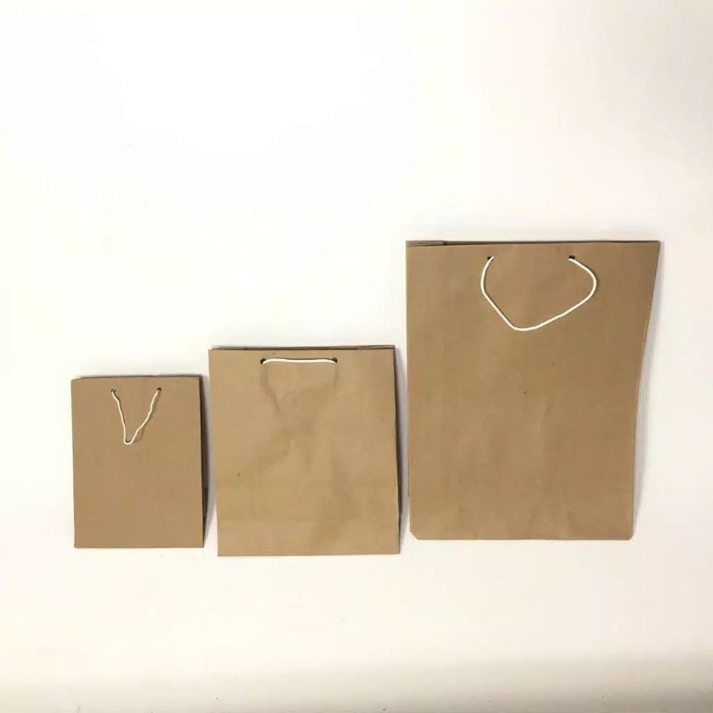 

papperbag coklat polos