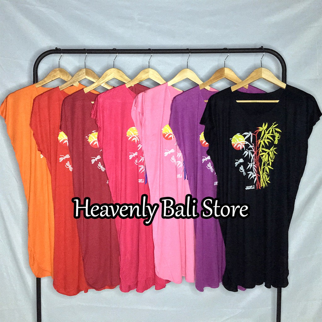 DASTER BAMBU MIDI BALI HALUS / DASTER MIDI WANITA BALI