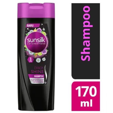 SUNSILK SHAMPOO BLACK SHINE 160 ML