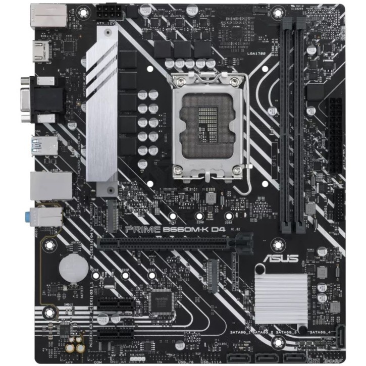 ASUS PRIME B660M-K D4 | Motherboard Intel B660 LGA 1700 DDR4 Micro ATX