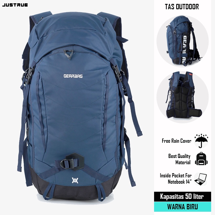 Tas Gunung 60 Liter Ransel Hiking 50 liter Semi Carrier 40 Liter