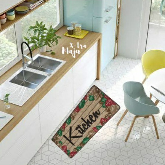 KESET DAPUR PANJANG KARPET DAPUR MODERN UKURAN 50X120CM - MINIMALIS HOME