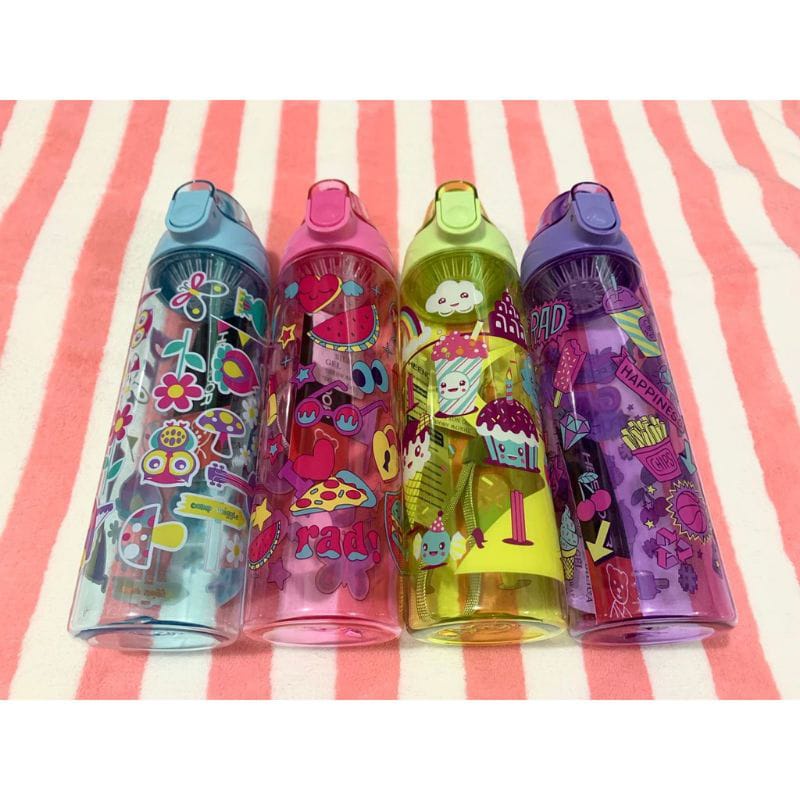 BOTOL MINUM ANAK SMIGGLE MOTIF LUCU WARNA 750ml