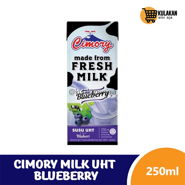 

Cimory MILK UHT 250 Ml Blueberry