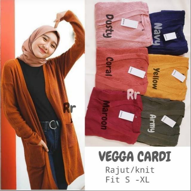 VEGGA CARDI RAJUT KNIT 1KG isi 5 PCS