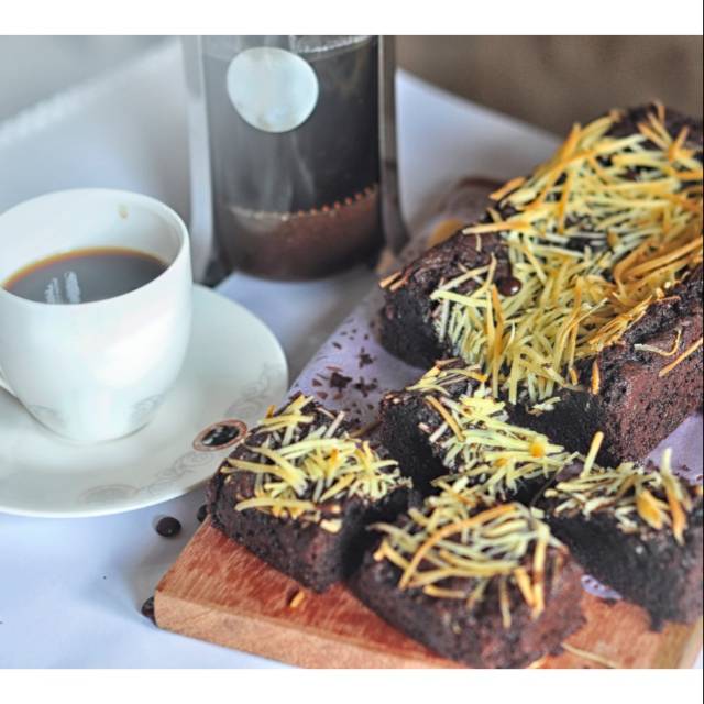 

Brownies panggang varian keju