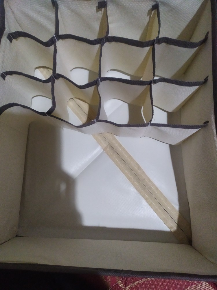 Je468 Tempat Penyimpanan Bra Bamboo Underwear Organizer Bra Multipurpose 3 In 1 Storage Box Set