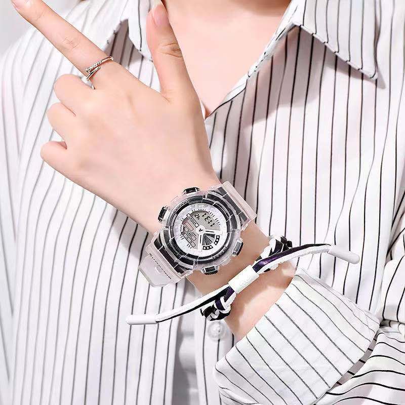 Jam Tangan wanita Strap Rubber Tali Karet Wanita Digital Wanita