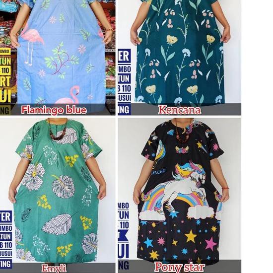 ★Diskon★ Daster JUMBO Daster Katun Daster JUMBO LD 140 Grosir Daster Daster Karakter Daster Luc