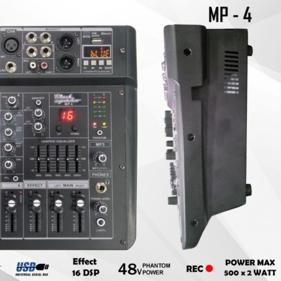 Power mixer blackspider mp4 orginal audio black spider mp 4 channel