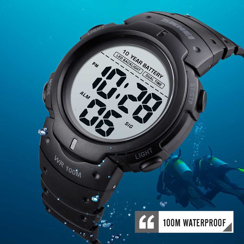 SKMEI Jam Tangan Digital Pria Waterproof 100M - 1560