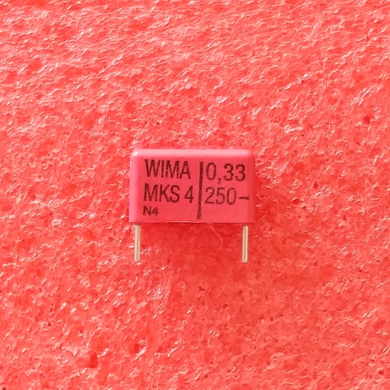 Capacitor Kapasitor MKS 250V/VDC 330nF WIMA