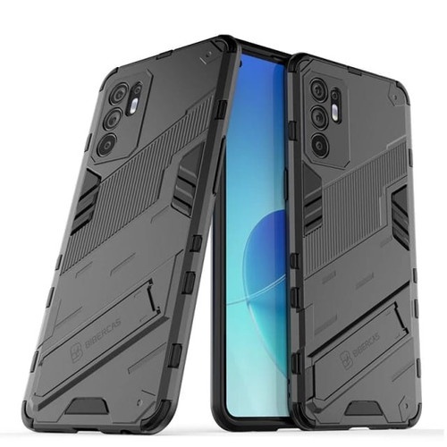 OPPO RENO6 5G / RENO 6 PRO 5G SOFT CASE KICKSTAND CYBERPUNK SERIES