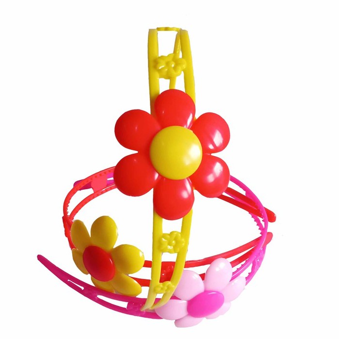 Isi 3 pcs Bando Anak Fancy Karakter Multiwarna