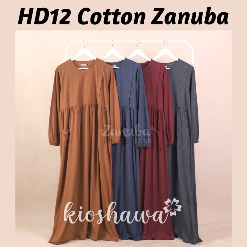 Gamis Zanuba . Homey Dress vol 12 HD 12 HD12 Zanuba Kioshawa