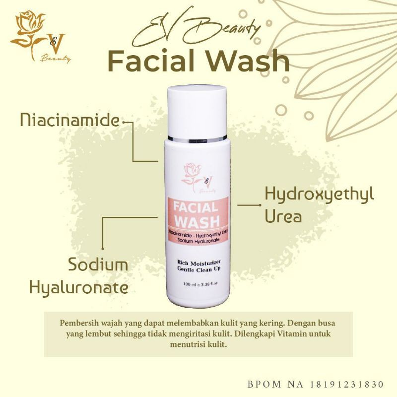 FACIAL WASH EV BEAUTY