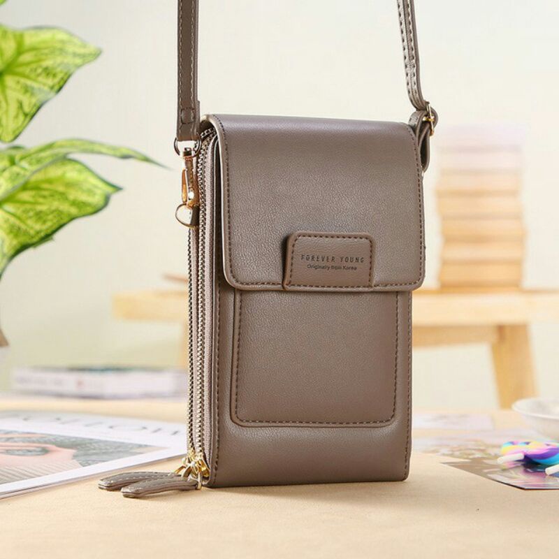 AS Tas Dompet Wanita KOREAN STYLE - BULAN dompet Handphone foreveryoung touchscreen BISA COD