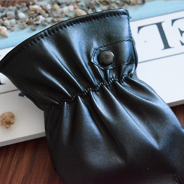 Sarung Tangan Motor Kulit/ Anti Air/ Bisa Touchscreen/ Pria-Wanita