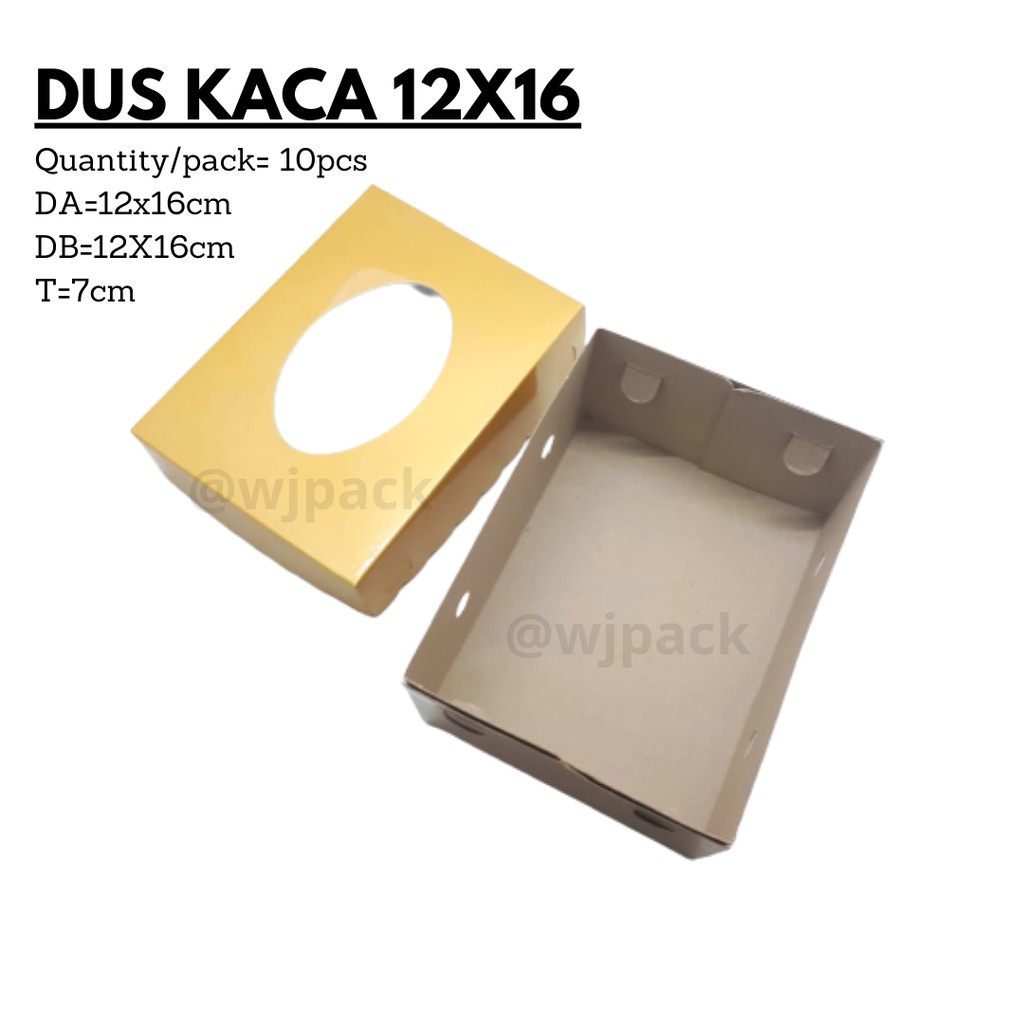 

DUS GOLD KACA 12X16/10PCS