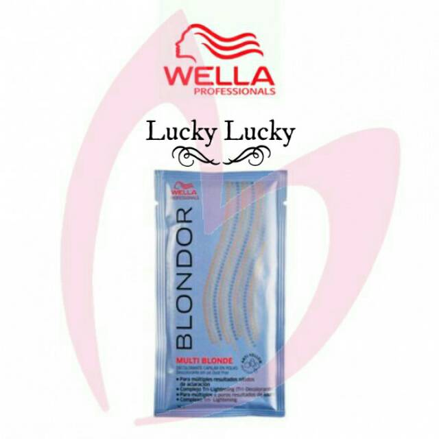 Wella Blondor Sachet Multi Blonde 30gr Bleaching Rambut
