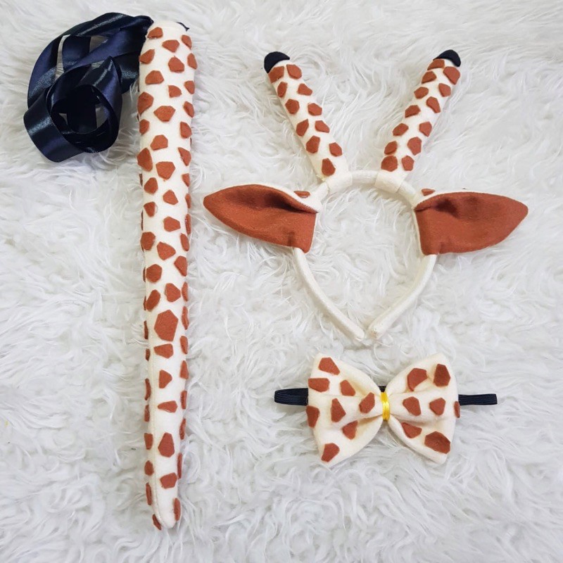 Bando Jerapah Kostum Hewan Topeng Binatang Giraffe