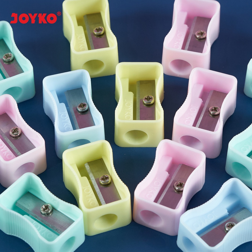 

Serutan Sharpener Rautan Joyko SP-362PTL Pastel Color Promo