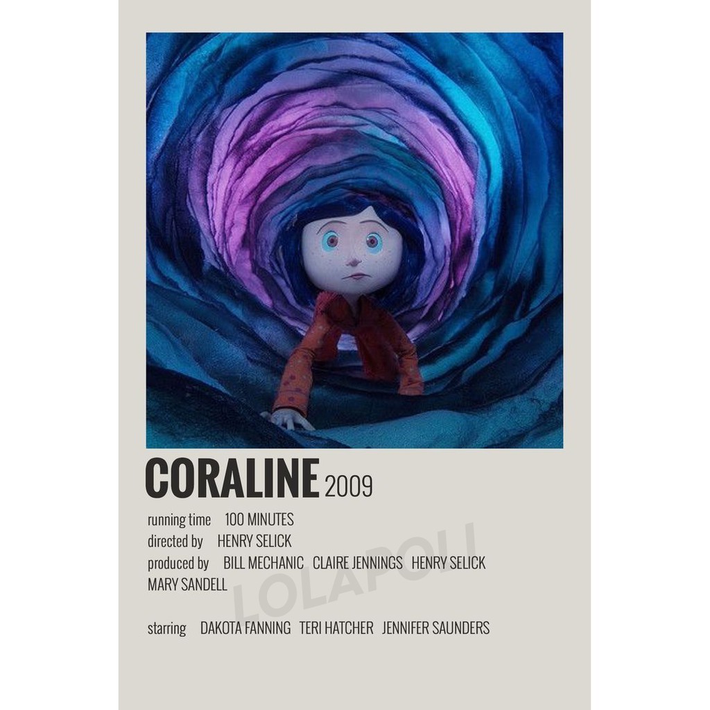 Poster Film Coraline