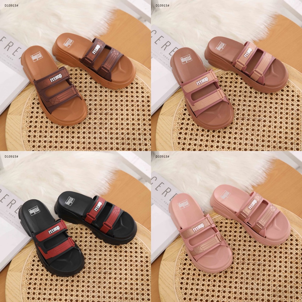 FTTILOP Slippers For Women With Rubber Sandal D10915