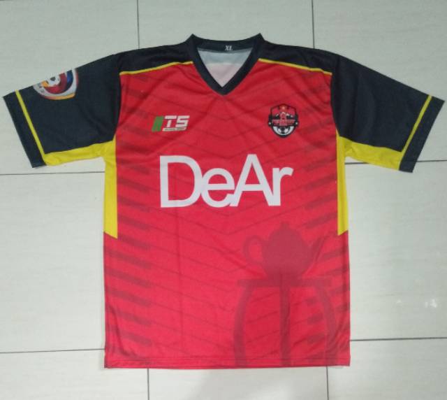 Jersey Persekat Tegal Home 2018 Liga 3 Jateng Merah Printing Terbaru Lokal