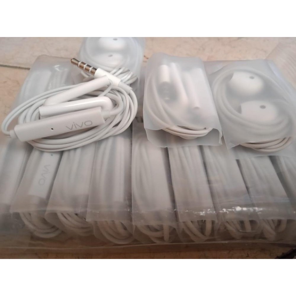 HEADSET EARPHONE ORIGINAL VIVO CABUTAN