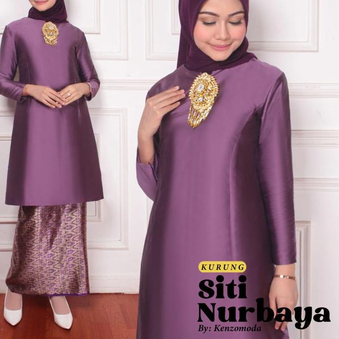 Model Baru stelan baju kurung dan rok songket / set baju kurung melayu / setelan baju kurung sitinur