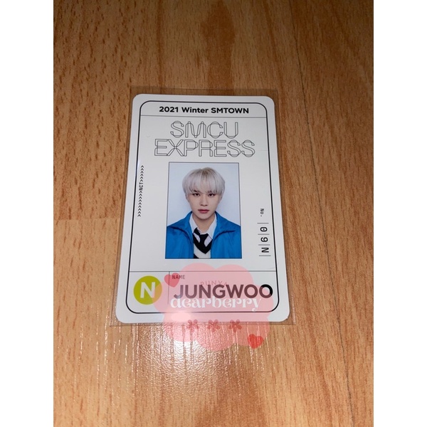 PC Passcard SMCU Nighttime Pass NCT 127 - Jungwoo Pass Card (Photocard)