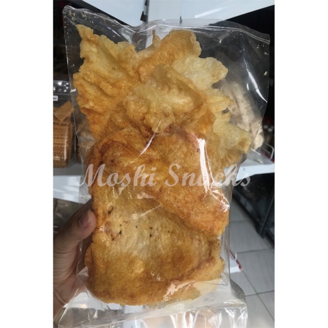 

Hiphiau Perut Ikan / Engphiau Asli Bangka / Lambung Ikan Fish Maw / Hipiau Engpiau Ikan 100gr